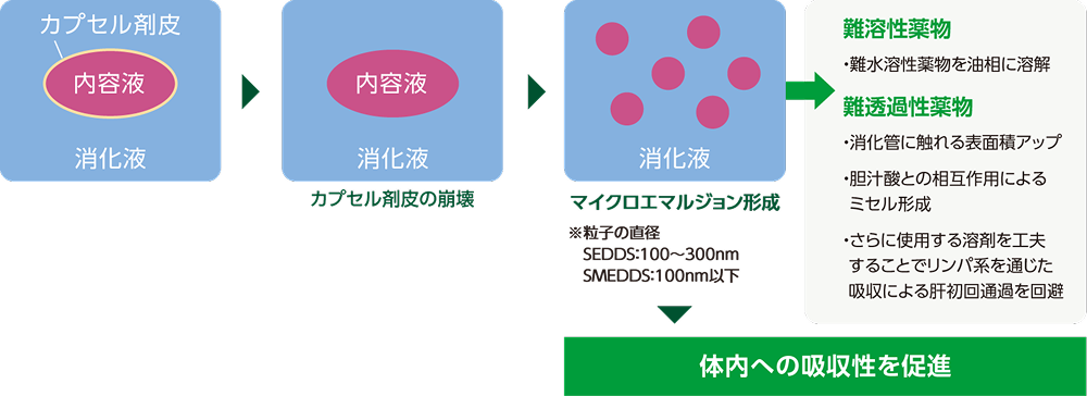 自己乳化製剤原理